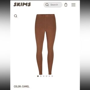 Skims Outdoor Leggings / Camel / Size Small